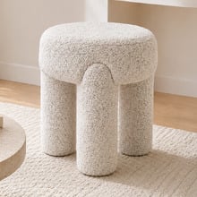 Robin Boucle Accent Stool